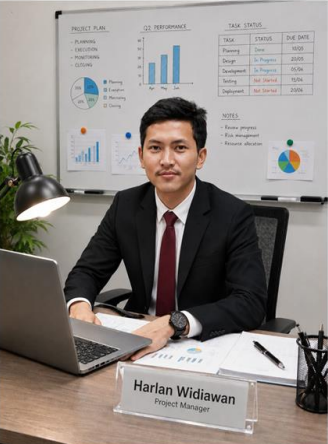 Harlan Widiawan - Project Manager PT HRWD OFFICIAL PDG